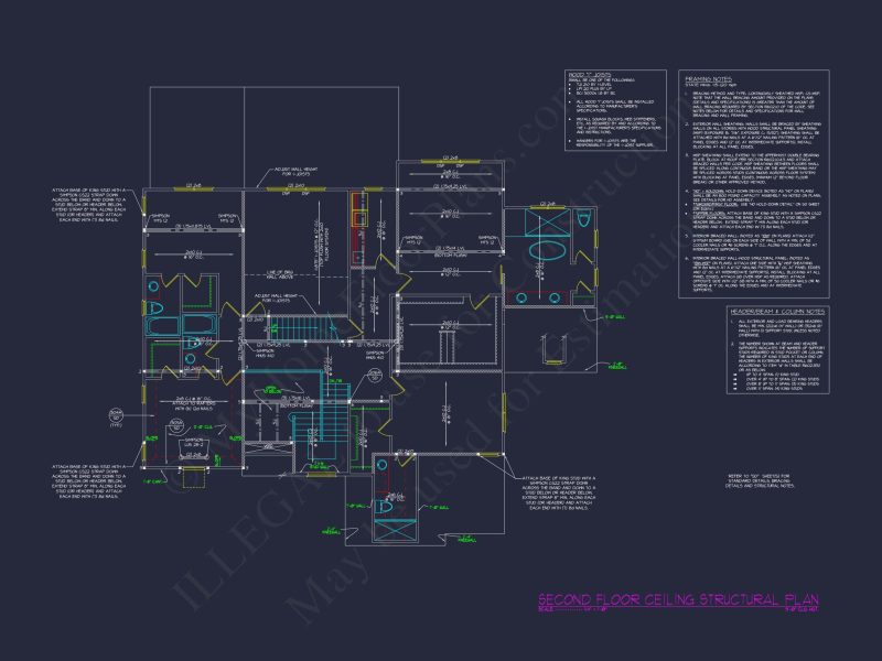 Impressive Modern Suburban house Floor Plan with CAD Design