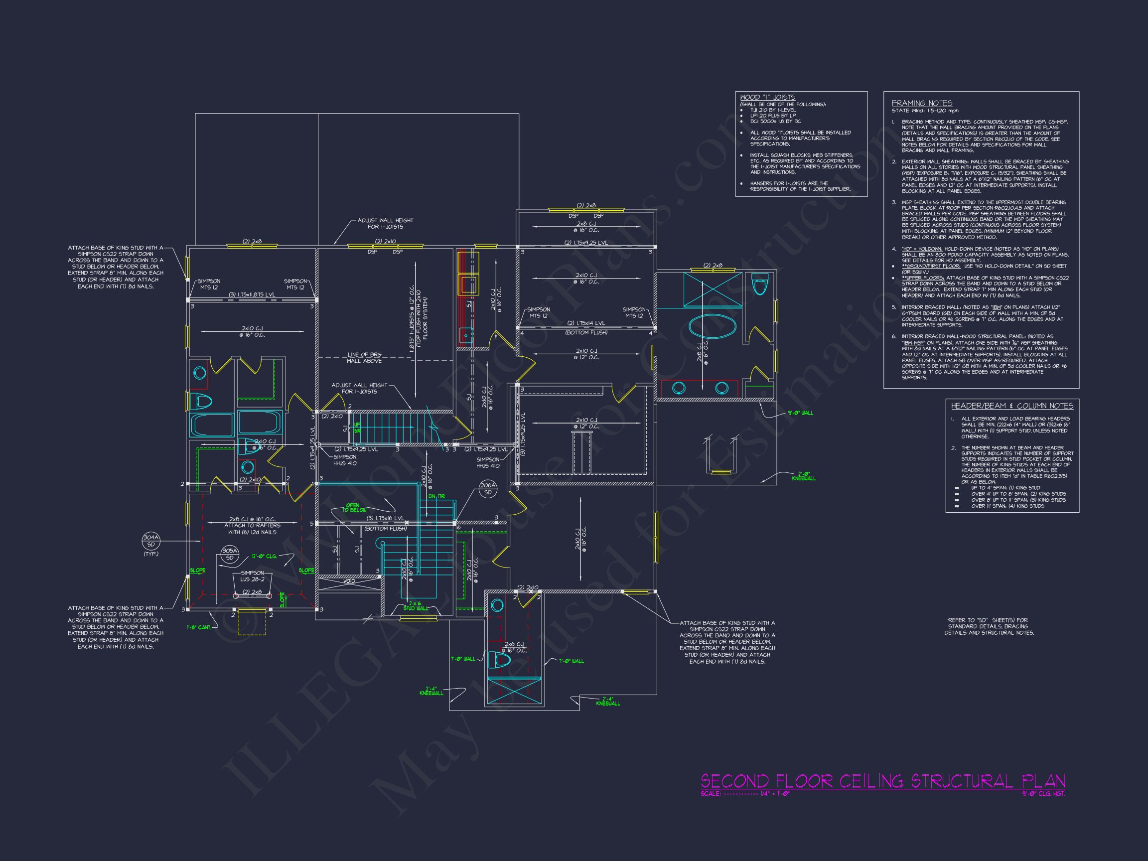 Impressive Modern Suburban house Floor Plan with CAD Design