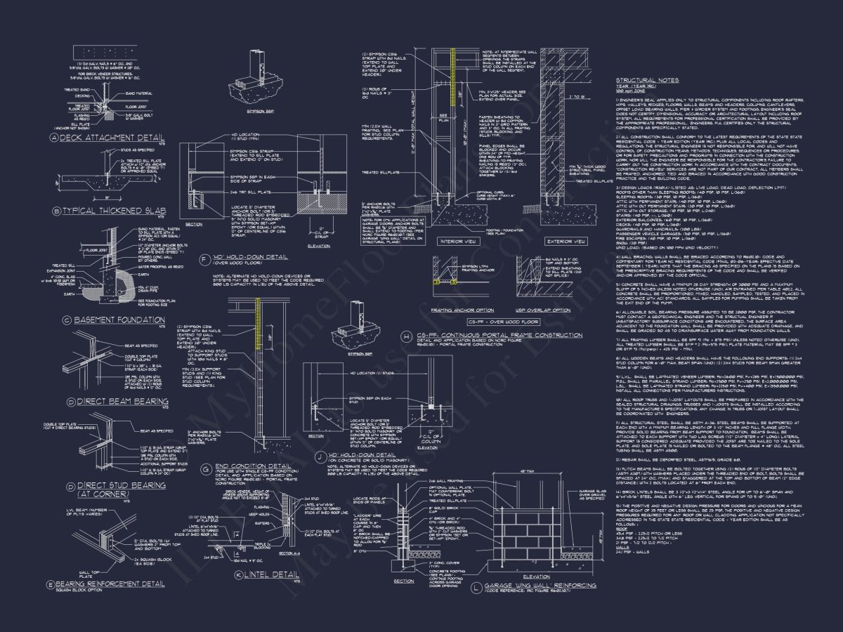 Luxe house Floor Plan with Architectural Designs and CAD Blueprint