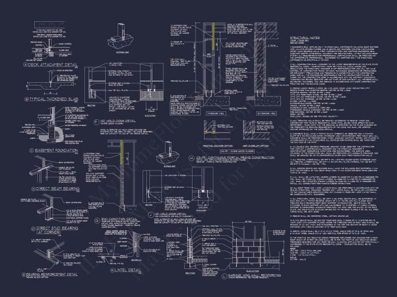 Luxe house Floor Plan with Architectural Designs and CAD Blueprint