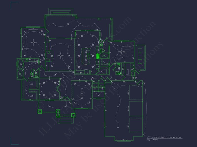 Luxurious 2-Story house Plan and Blueprint for Modern Designs
