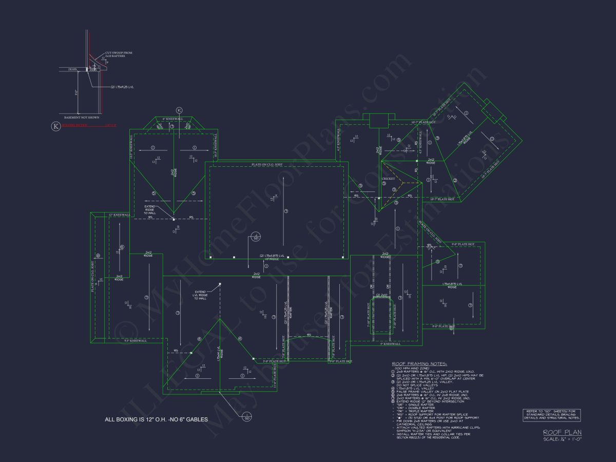Luxurious 2-Story house Plan with French Country Design