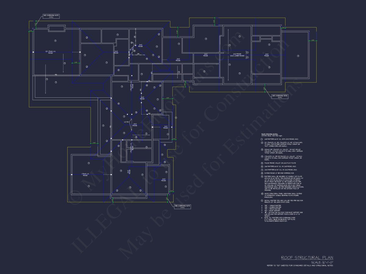 Luxurious house Floor Plan with 4 Bedrooms