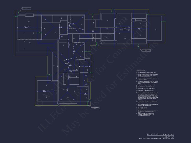Luxurious house Floor Plan with 4 Bedrooms