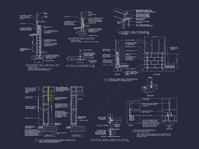 Luxurious house Plan with 5 Bedrooms, CAD Designs, and Modern Features