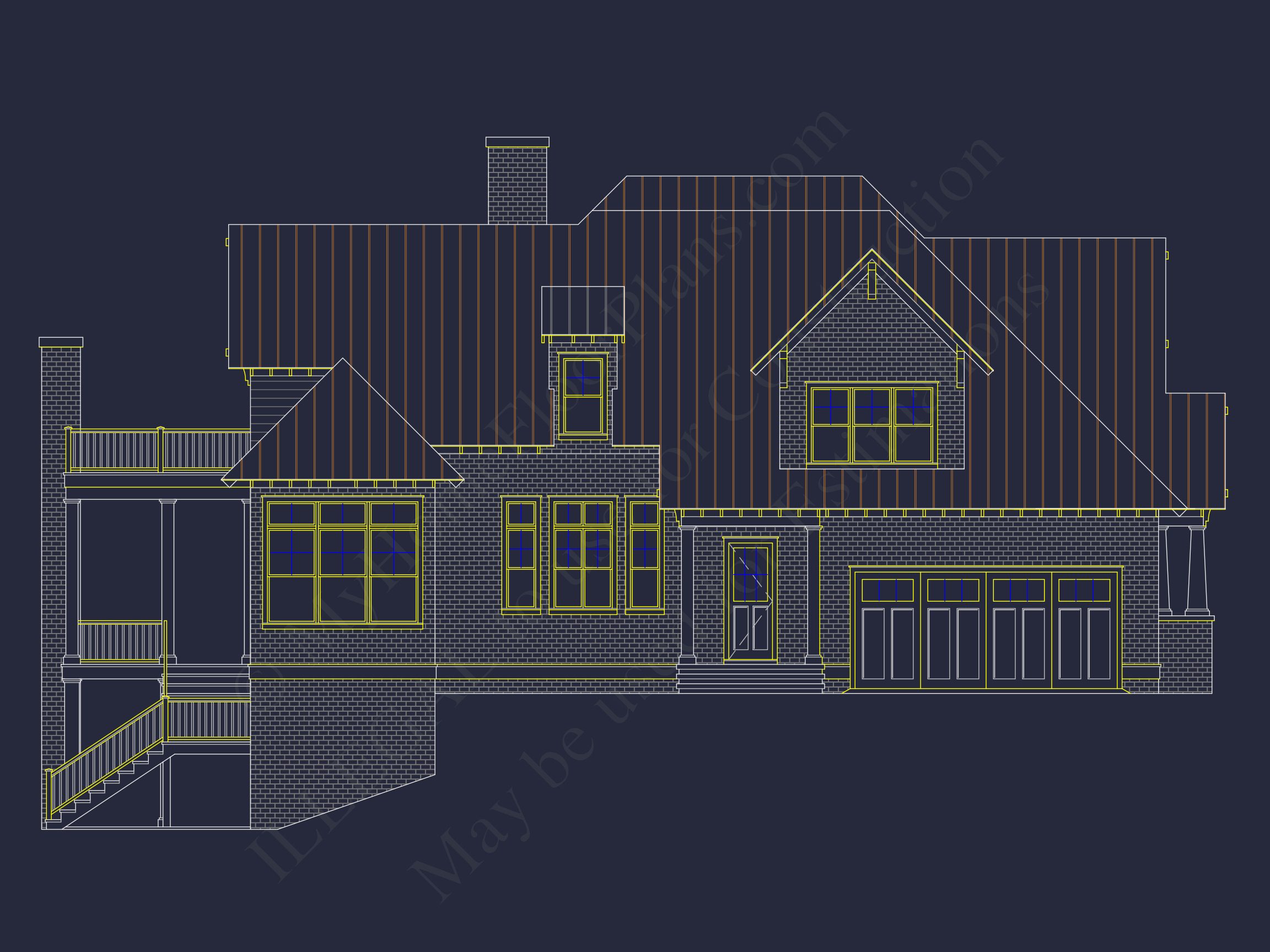 Luxurious house Plan with 5 Bedrooms,CAD Designs,and Modern Features