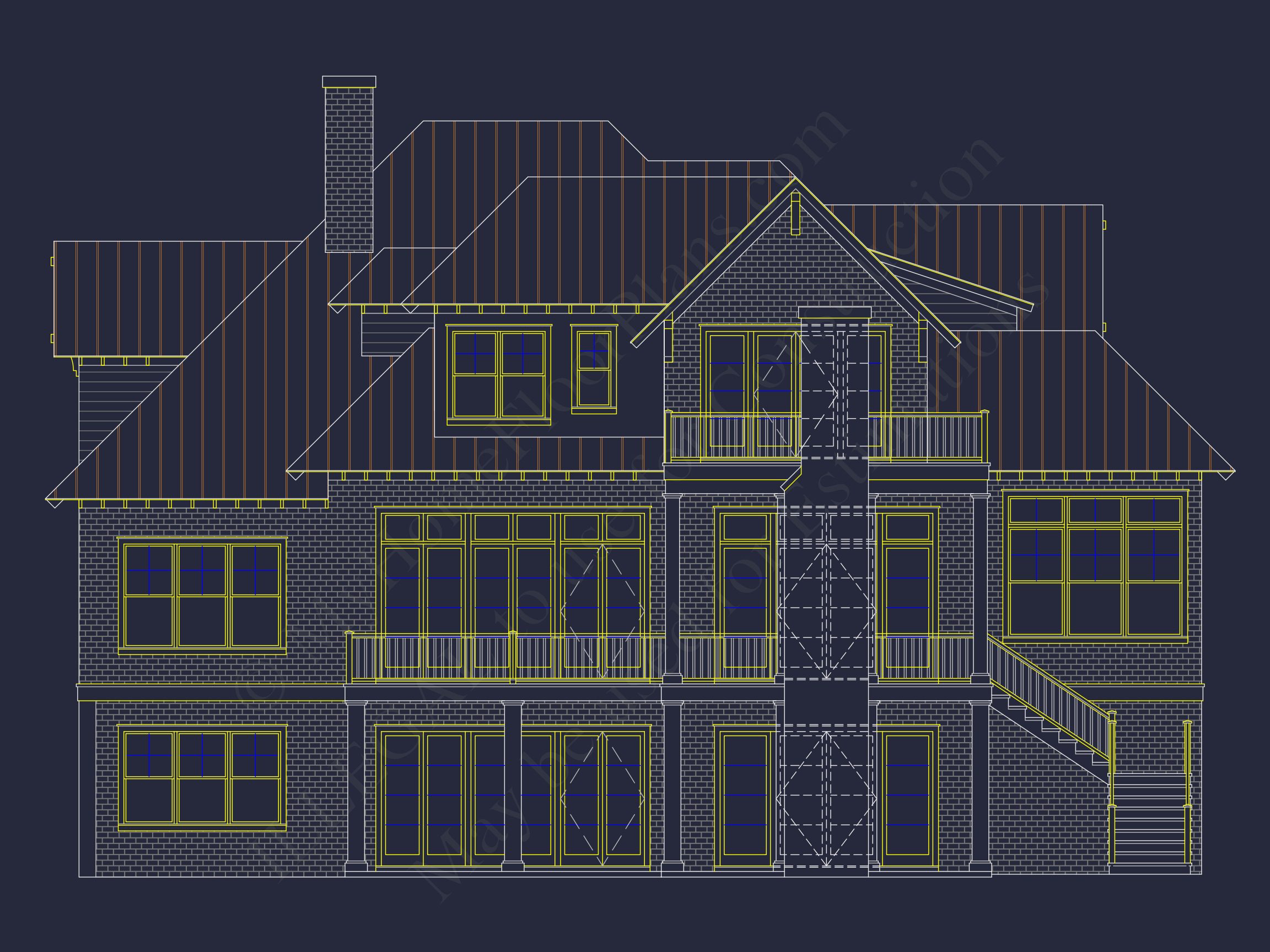 Luxurious house Plan with 5 Bedrooms,CAD Designs,and Modern Features