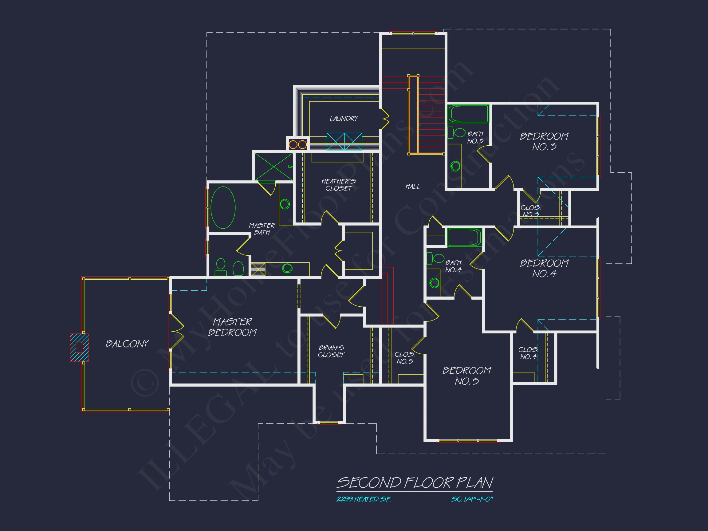 Luxurious house Plan with 5 Bedrooms,CAD Designs,and Modern Features