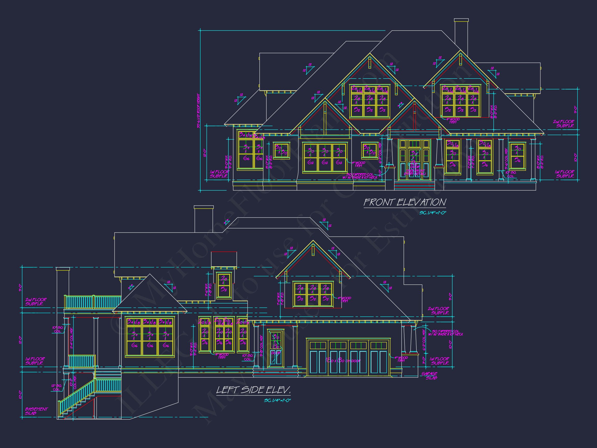 Luxurious house Plan with 5 Bedrooms,CAD Designs,and Modern Features
