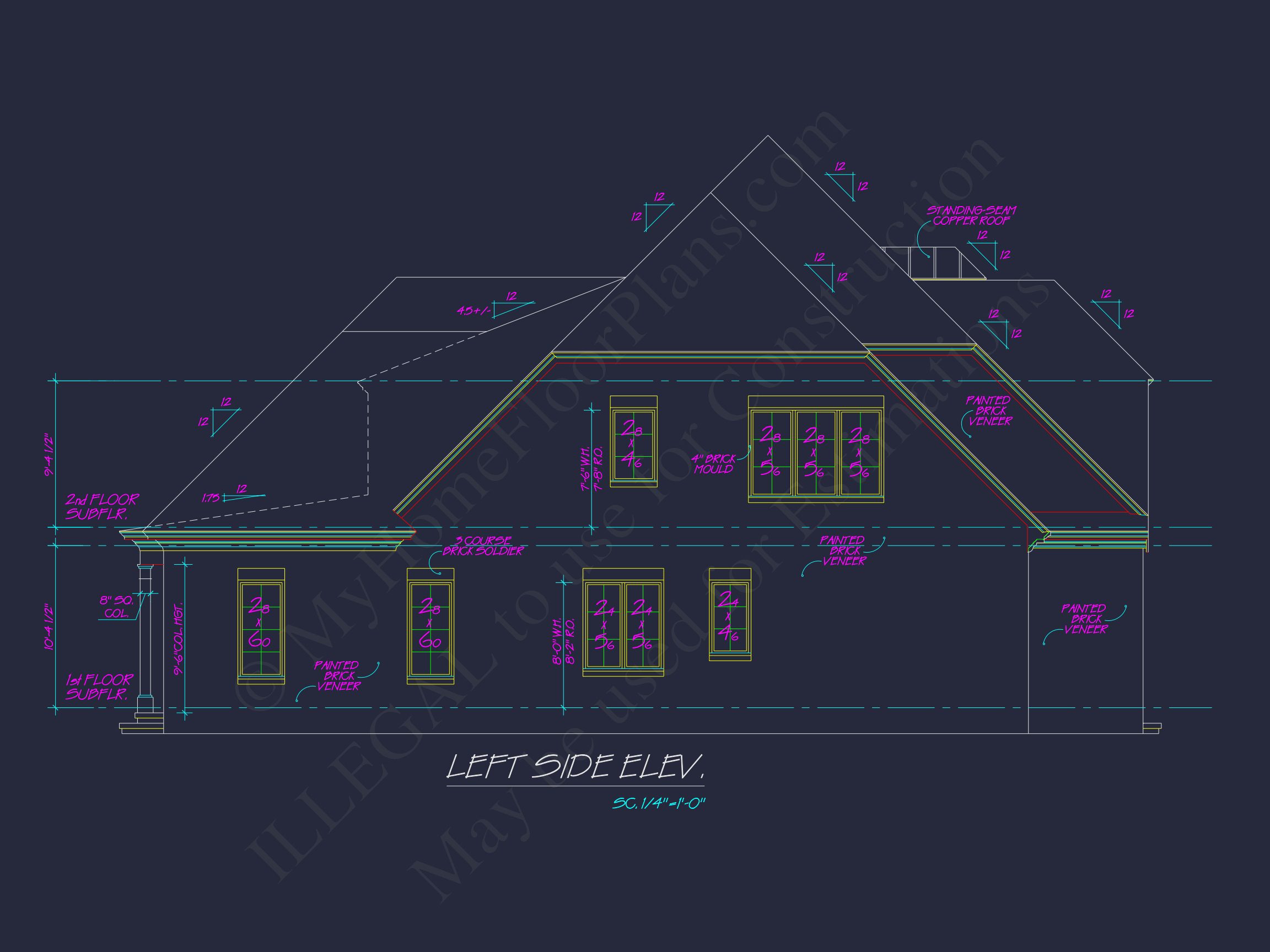Luxurious house Plan with CAD Architecture Designs