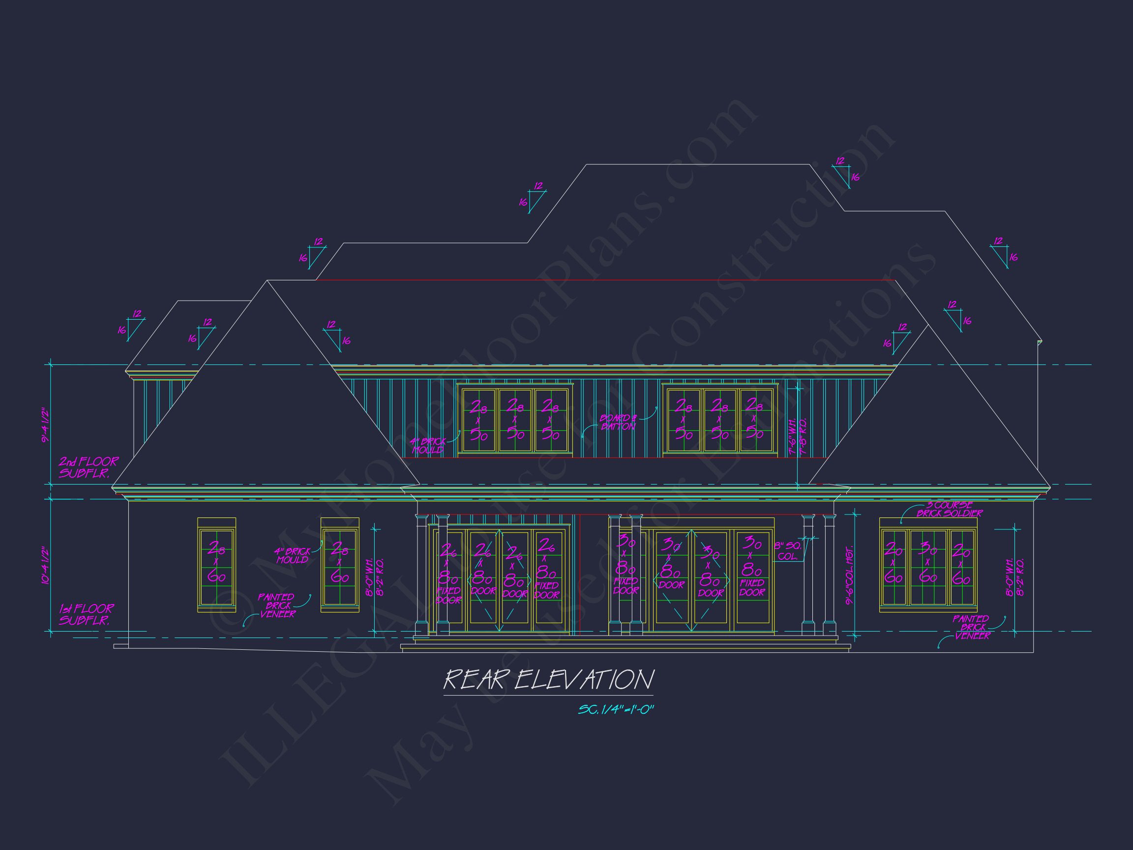 Luxurious house Plan with CAD Architecture Designs