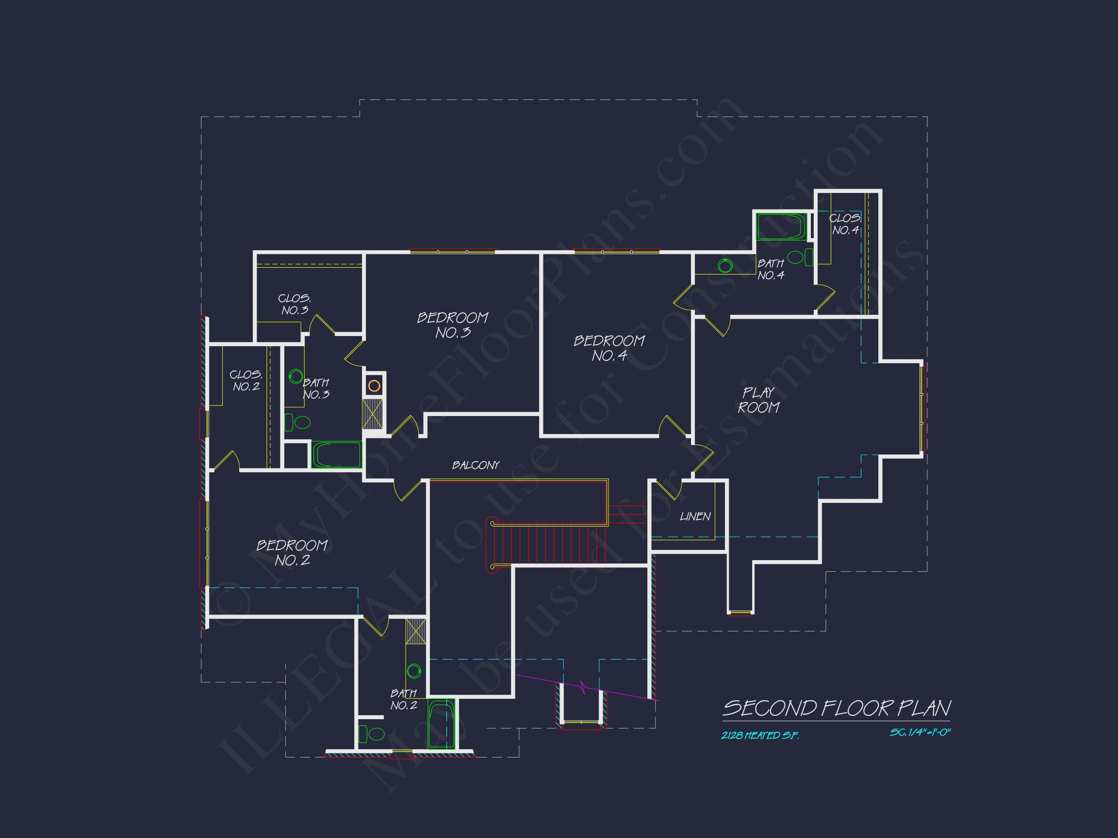 Luxurious house Plan with CAD Architecture Designs