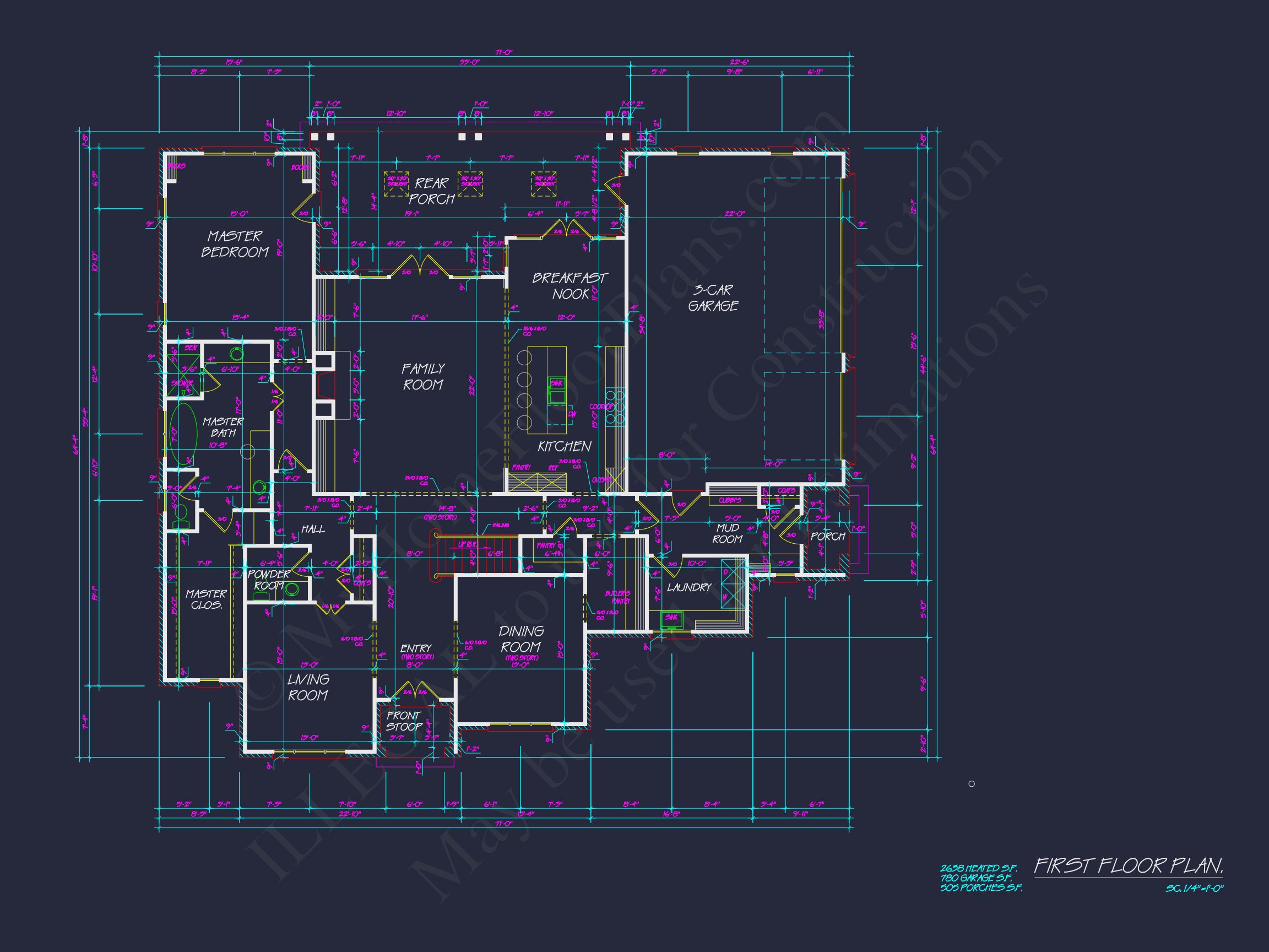 Luxurious house Plan with CAD Architecture Designs