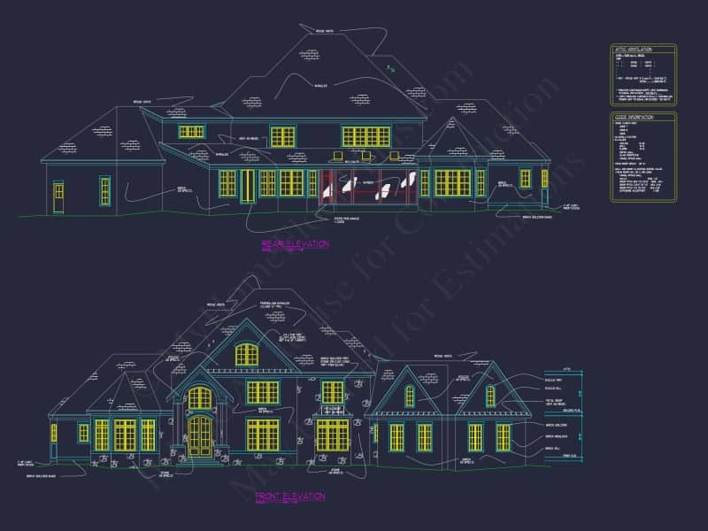 Luxurious house Plan with CAD Designs for Architects & Builders