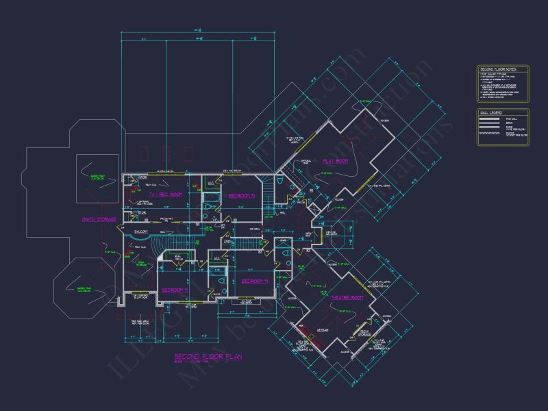 Luxurious house Plan with CAD Designs for Architects & Builders