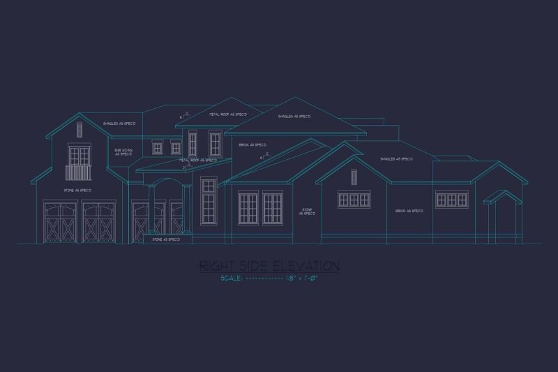 Luxurious house Plan with CAD Designs, Blueprints, and Tuscan Architecture