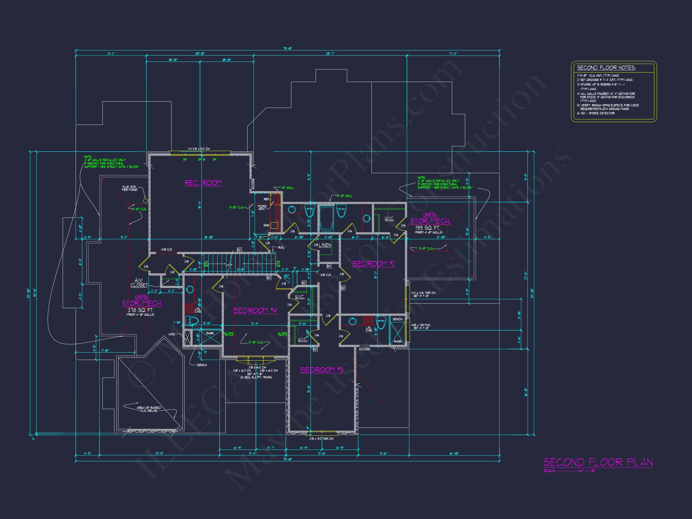 Luxurious house Plan with Detailed Blueprint Designs