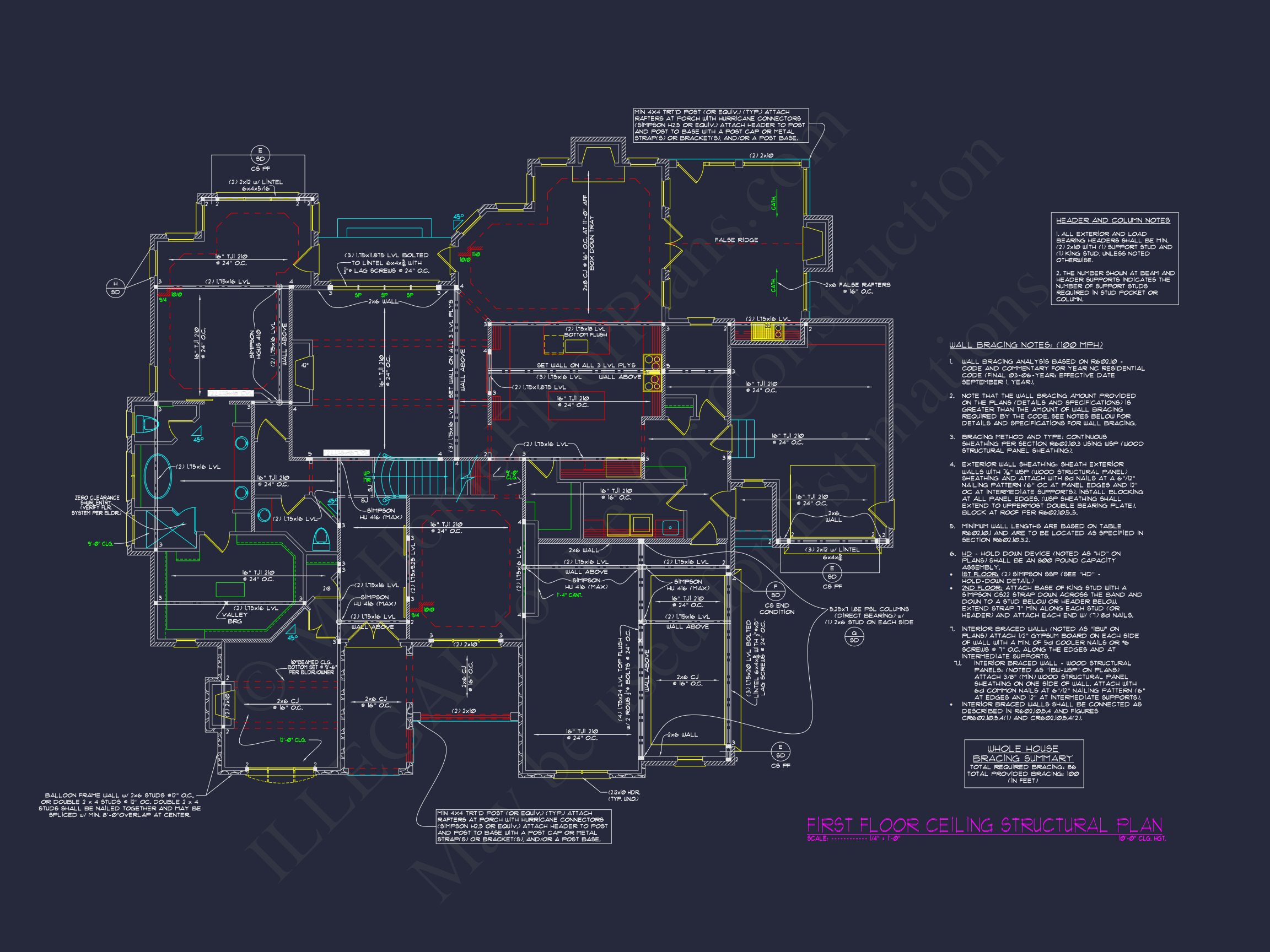 Luxurious house Plan with Detailed Blueprint Designs