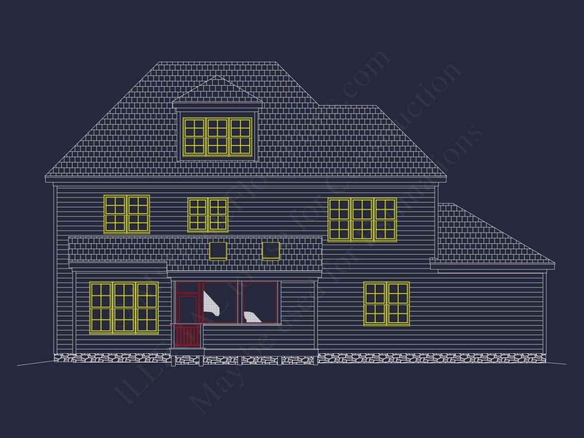 Luxurious house Plan with Detailed Blueprint & Floor Designs