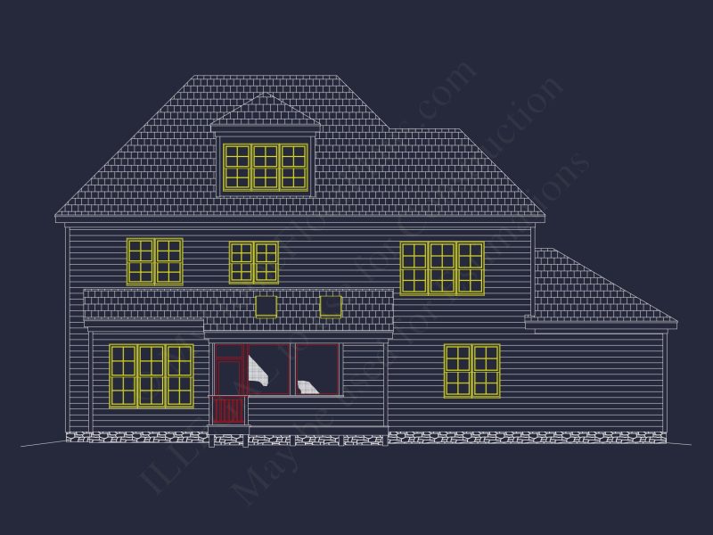 Luxurious house Plan with Detailed Blueprint & Floor Designs