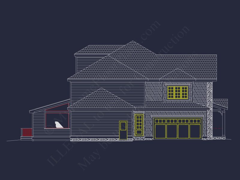 Luxurious house Plan with Detailed Blueprint & Floor Designs