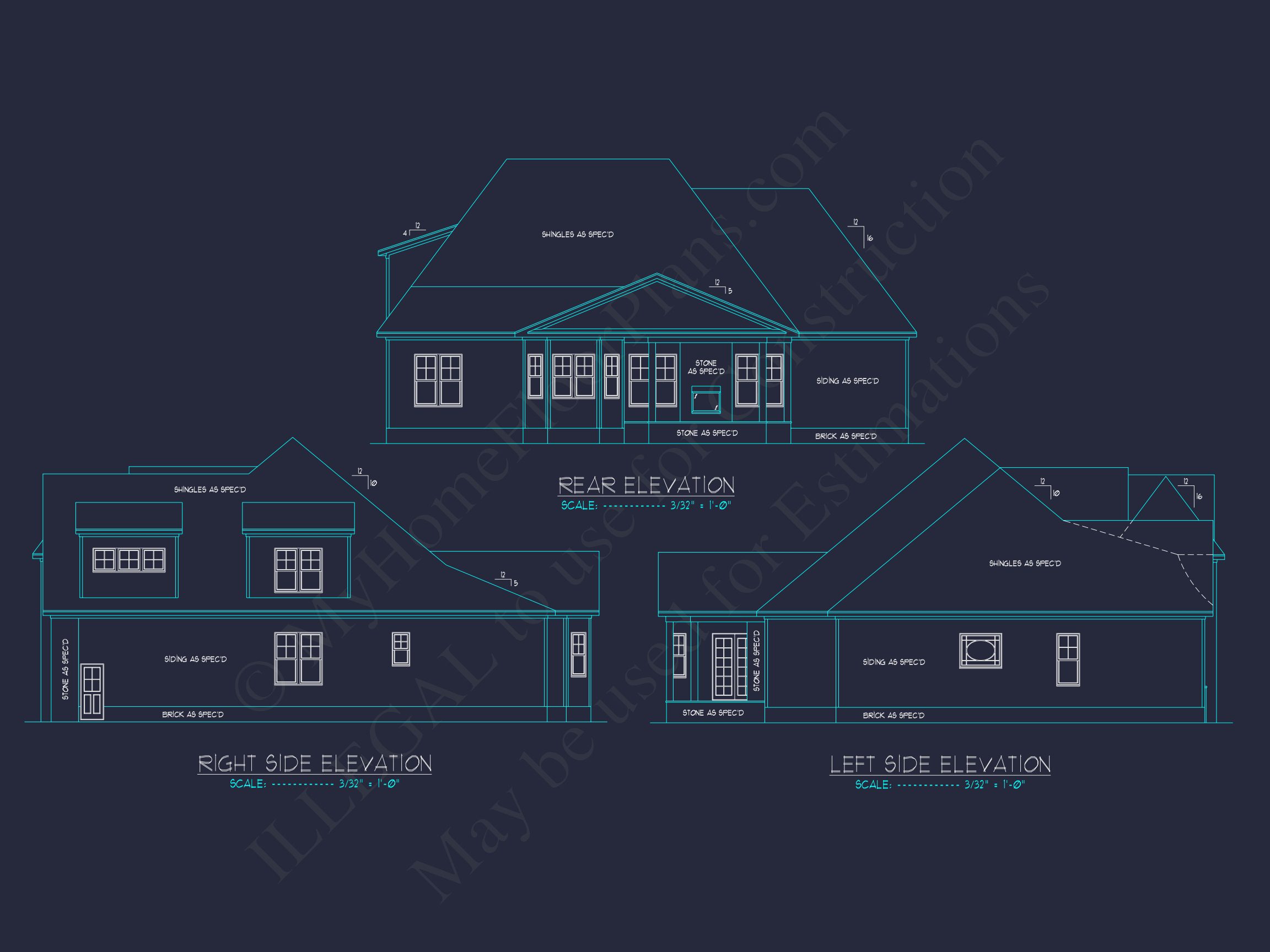 Luxurious Home Plan with Floor Plan,Blueprint,and CAD Designs