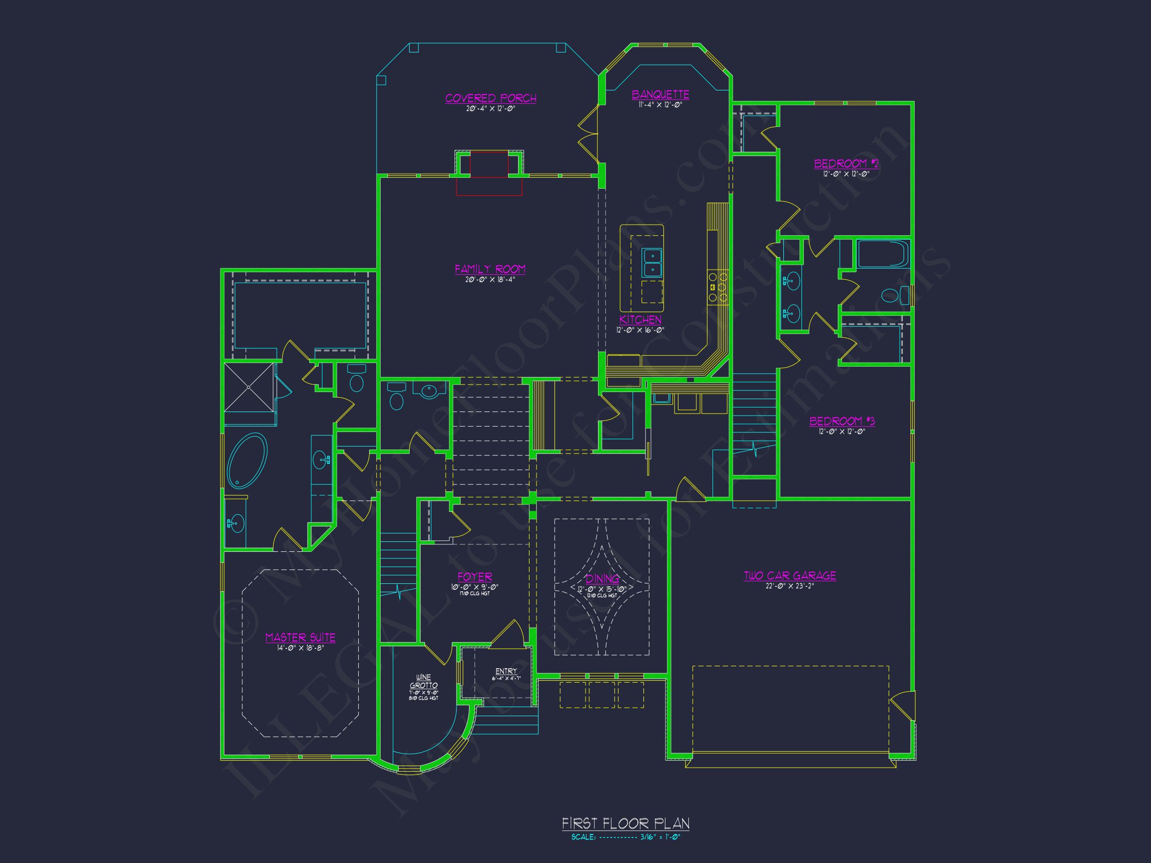 Luxurious Home Plan with Floor Plan,Blueprint,and CAD Designs