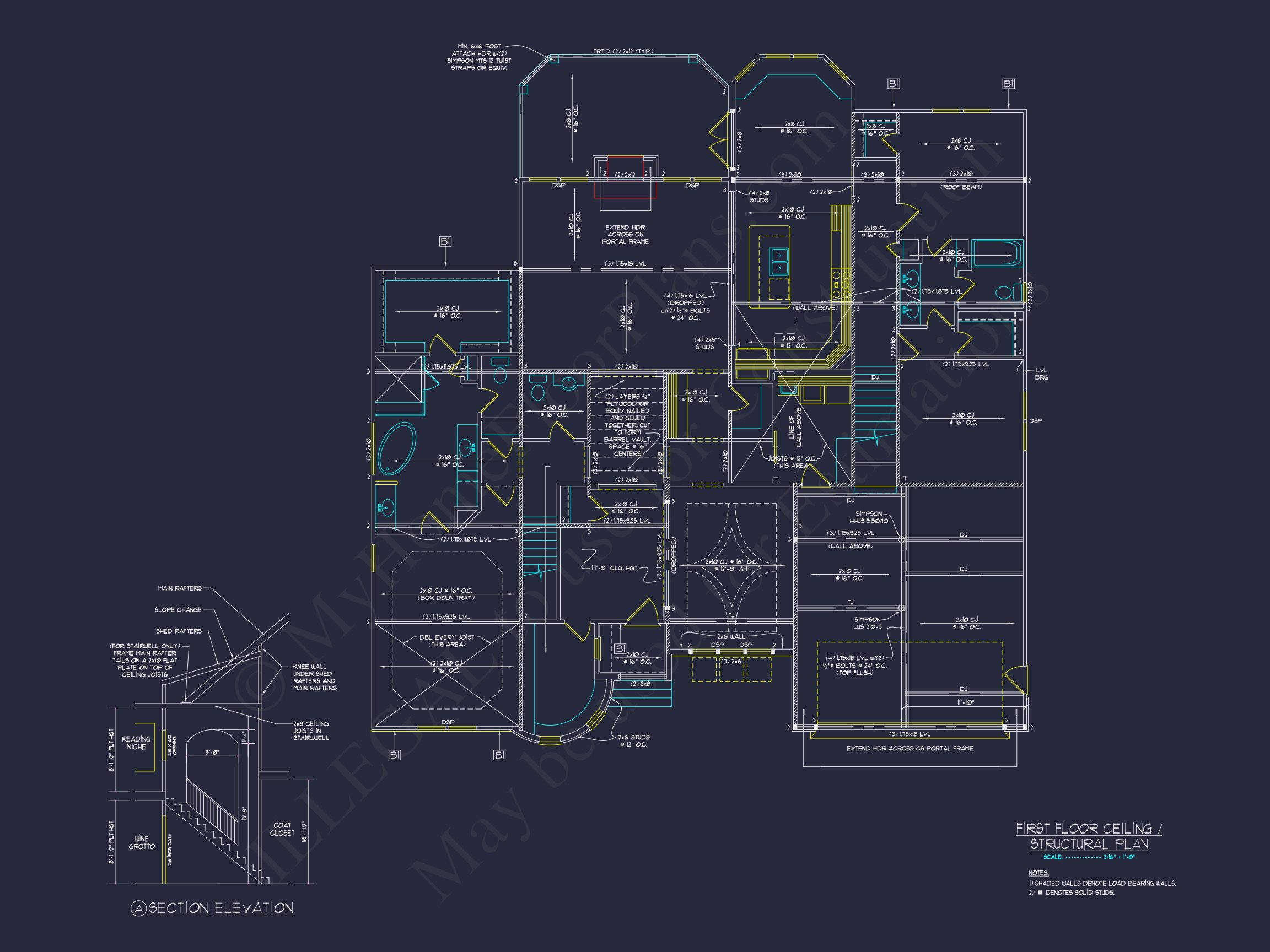 Luxurious Home Plan with Floor Plan,Blueprint,and CAD Designs
