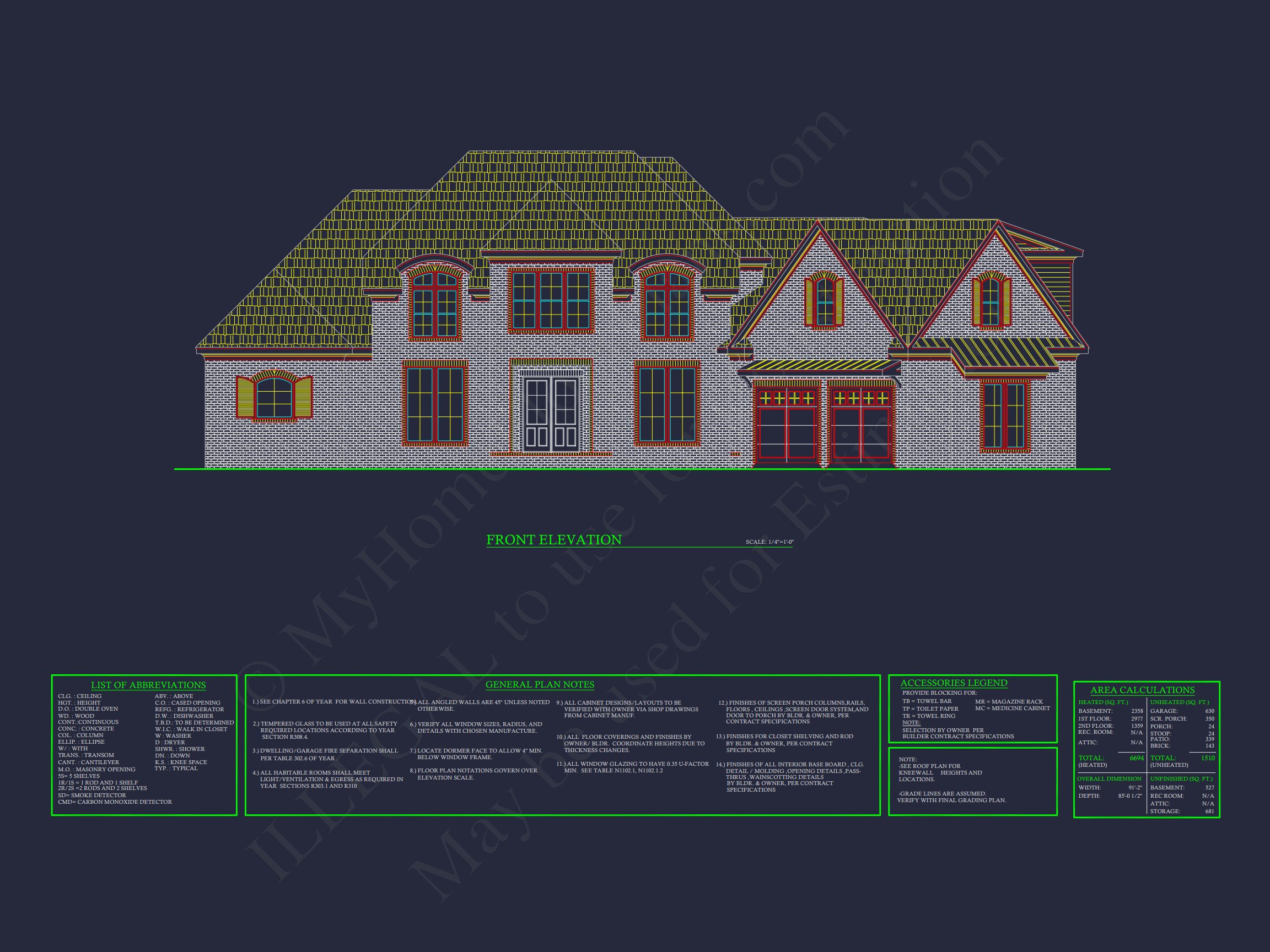 Luxurious house Plan with Floor Plans,CAD Blueprints,and Designs