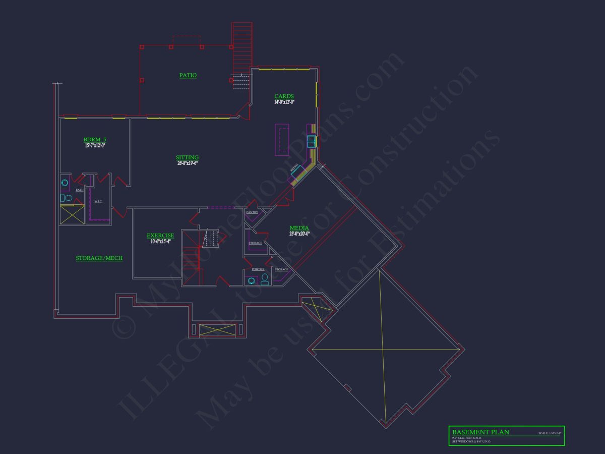 Luxurious house Plan with Floor Plans, CAD Blueprints, and Designs
