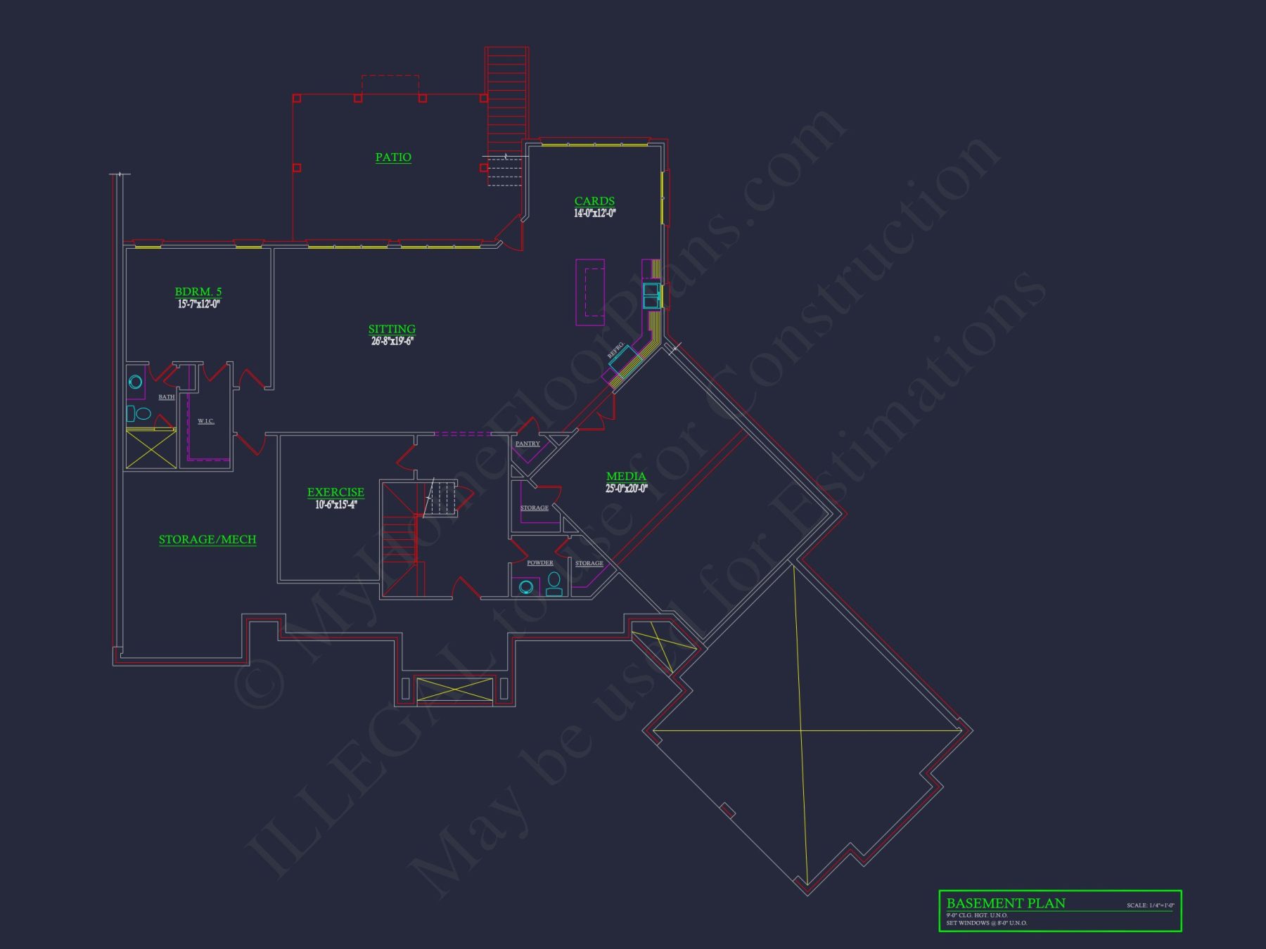 Luxurious house Plan with Floor Plans, CAD Blueprints, and Designs