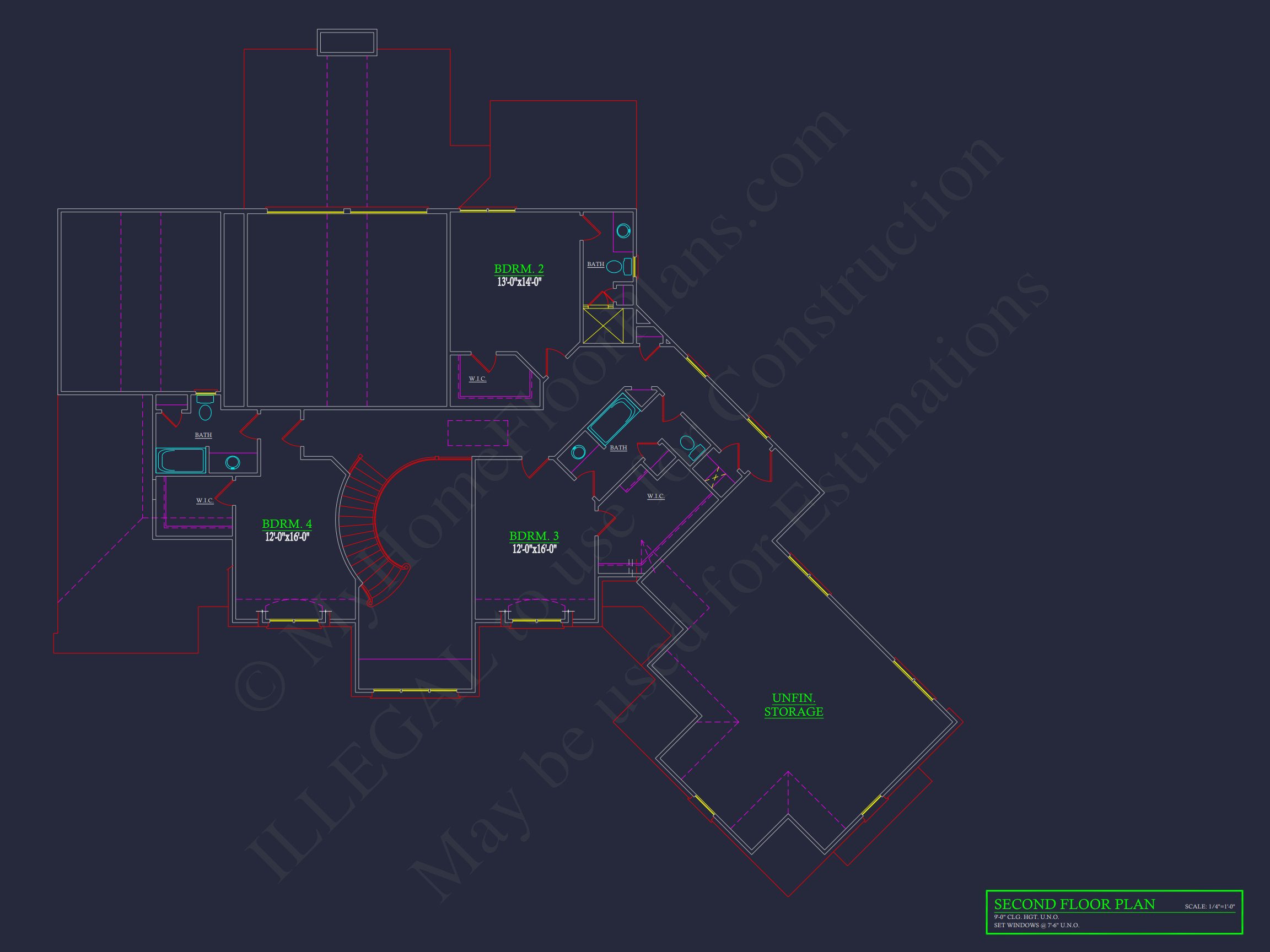 Luxurious house Plan with Floor Plans,CAD Blueprints,and Designs