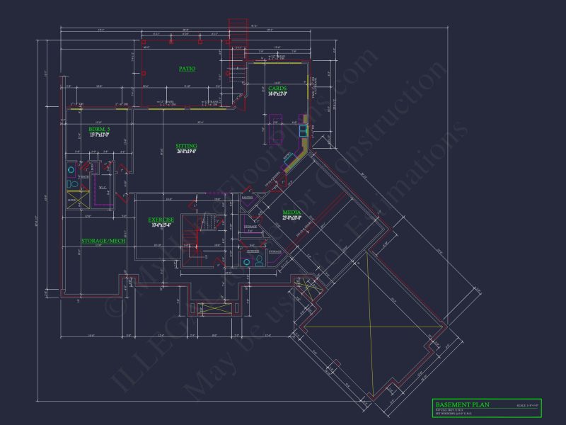 Luxurious house Plan with Floor Plans, CAD Blueprints, and Designs
