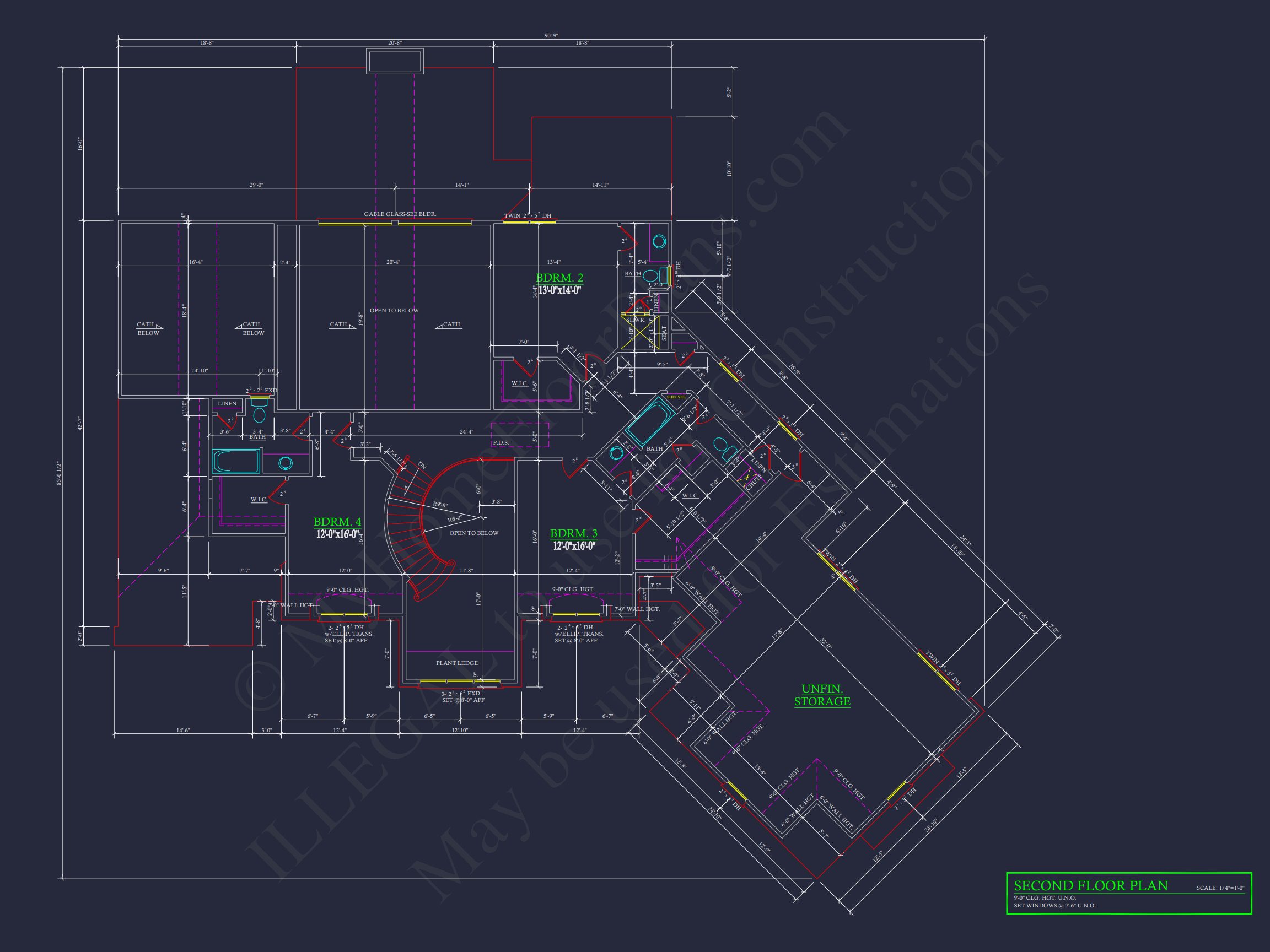 Luxurious house Plan with Floor Plans,CAD Blueprints,and Designs