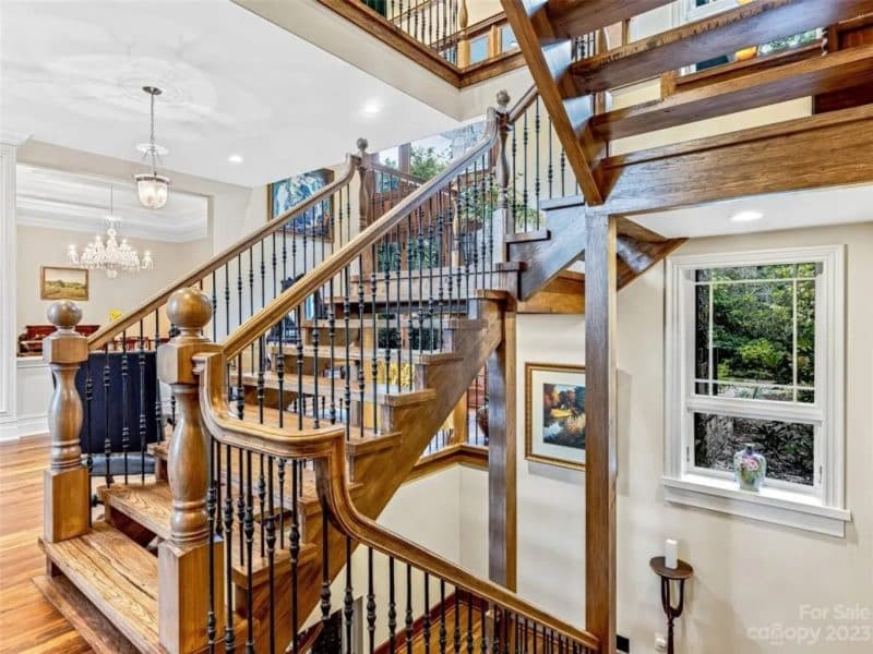 Luxury 3-Story Craftsman house Plan & Blueprint