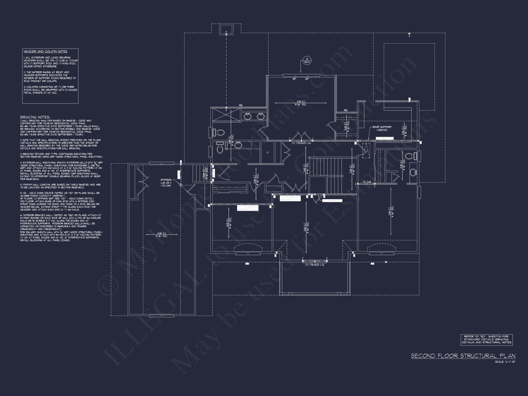 Luxury 4-Bed house Plan with Spacious Layouts and CAD Designs