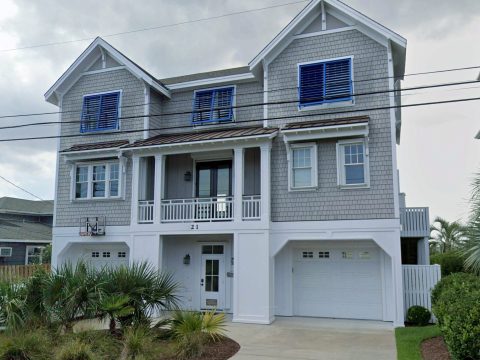 Luxury Coastal house Plan with 3 Floors, CAD Designs & More
