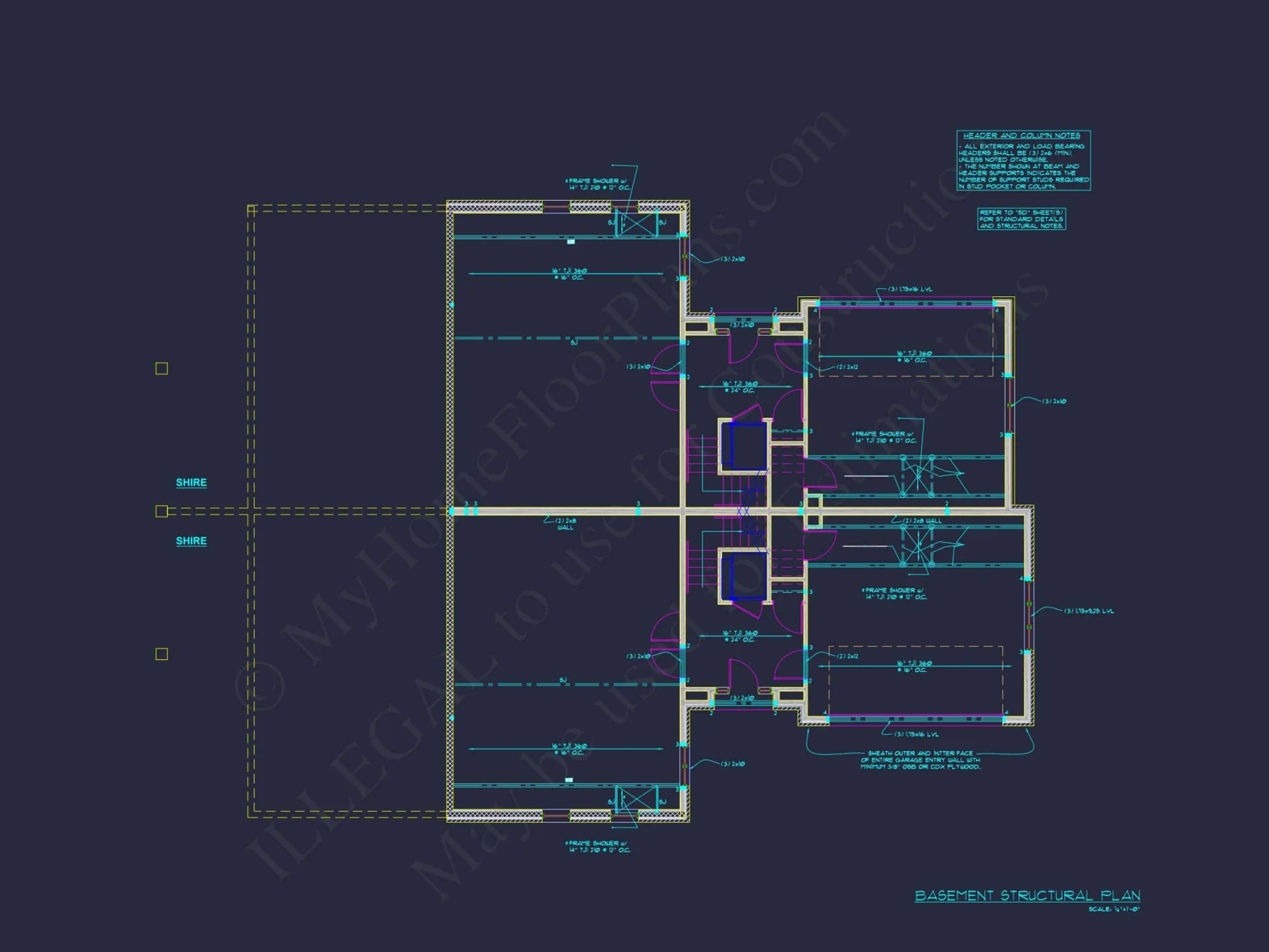 Luxury Duplex house Plan with Vaulted Ceilings and Open Design