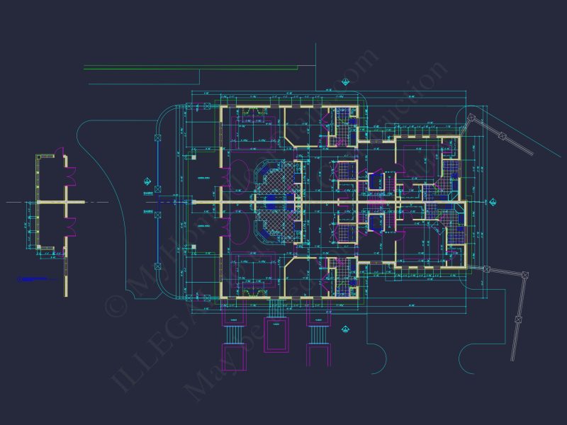 Luxury Duplex house Plan with Vaulted Ceilings and Open Design