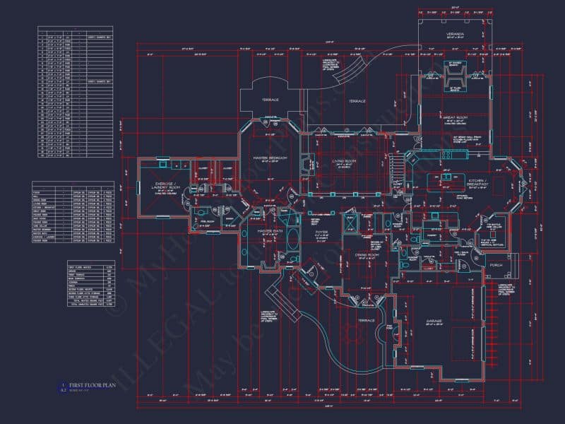 Luxury European Traditional house Plan & Blueprint Designs
