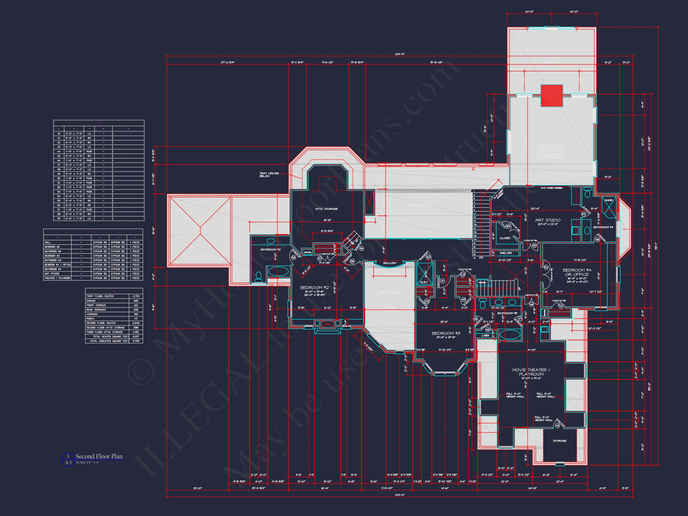 Luxury European Traditional Home Plan & Blueprint Designs