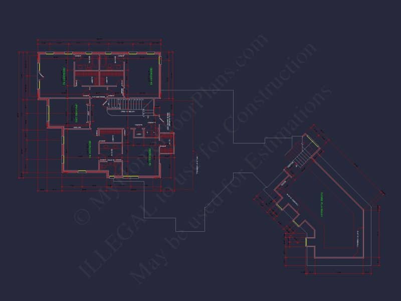 Luxury French Provincial house Plan with 5 Bedrooms and Open Layout