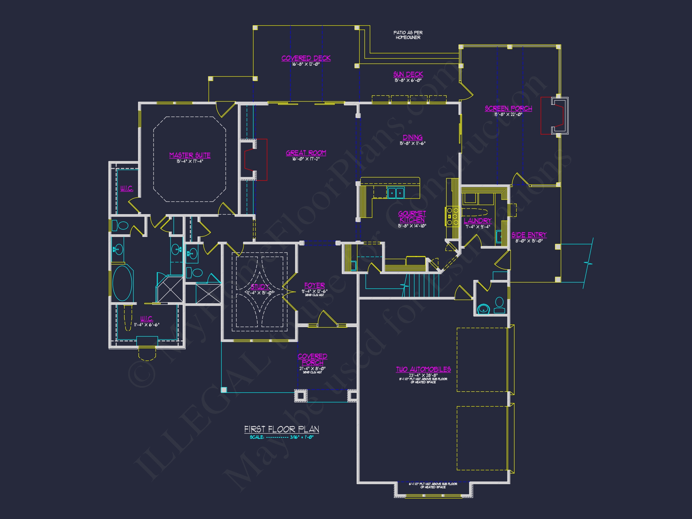 Custom Floor Plan with 4 Bedrooms