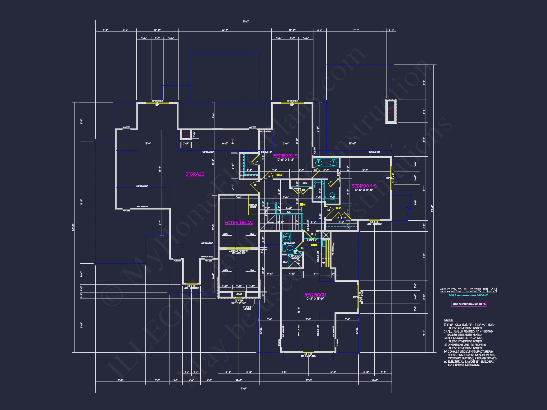 Luxury Home Blueprint