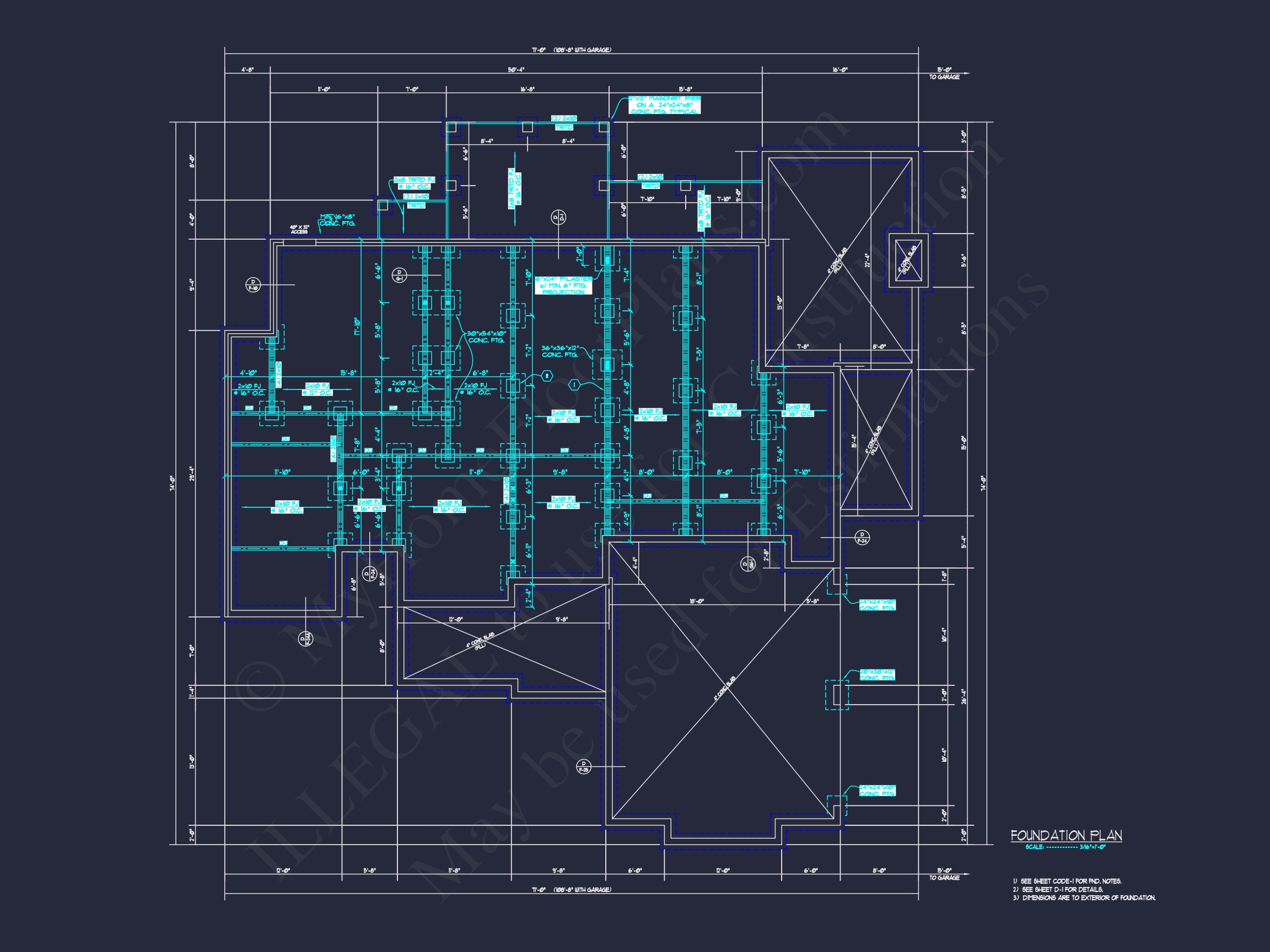 Luxury Home Blueprint