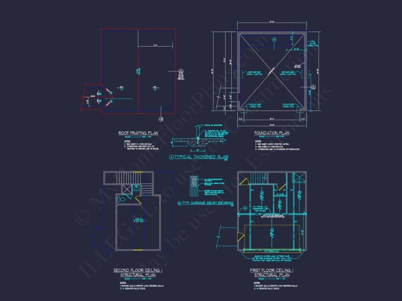 Luxury house Blueprint