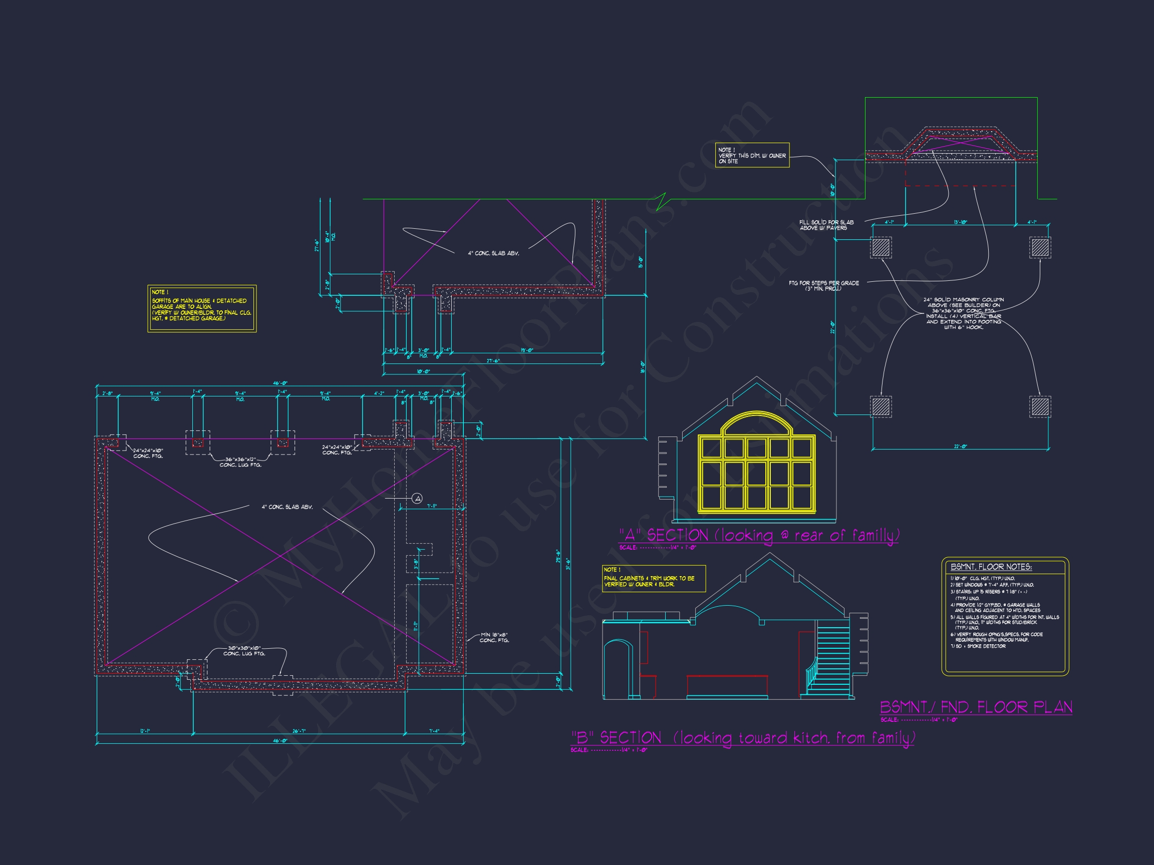 Luxury Home Blueprint with Stunning CAD Floor Plan Designs