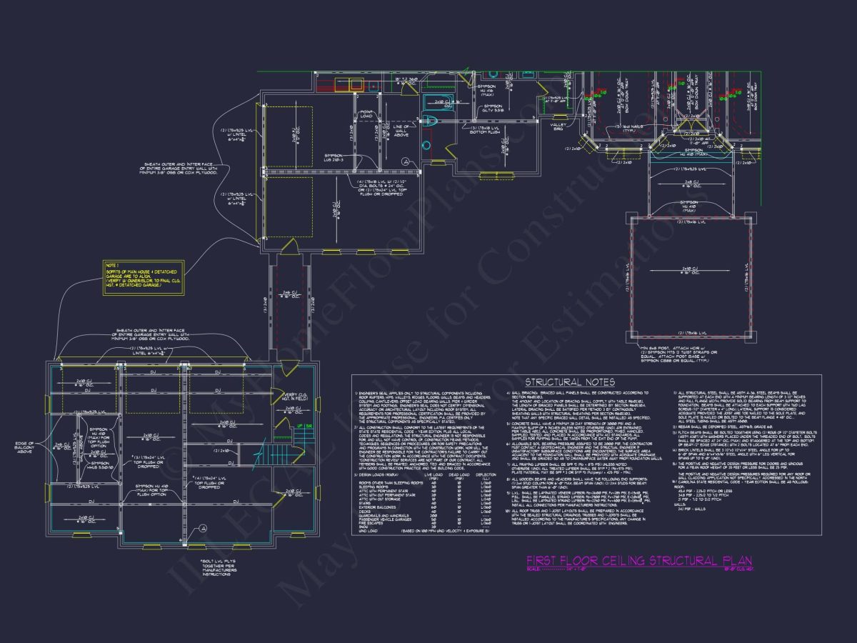 Luxury house Blueprint with Stunning CAD Floor Plan Designs