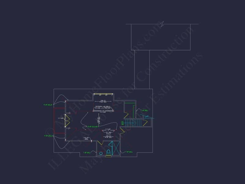 Luxury house Blueprint with Stunning CAD Floor Plan Designs