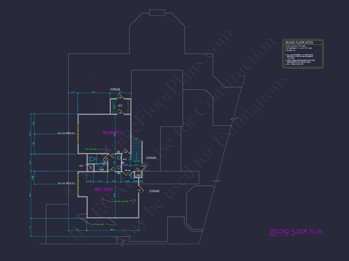 Luxury house Blueprint with Stunning CAD Floor Plan Designs